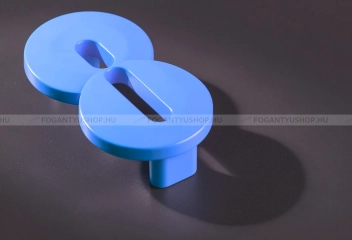 RUJZ DESIGN Fogantyú - 64 mm - 600.08 - Barbi kék - Műanyag