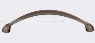 RUJZ DESIGN Fogantyú - 128 mm - 283.10 - Antik patina barna - Zamak fém ötvözet
