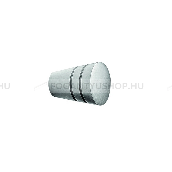FURNIPART - Fogantyú - KNOB - Ezüst inox (szálcsiszolt) - Rozsdamentes acél - inox fém bútorfogantyú