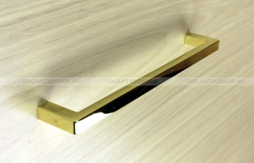 GRIMME Fogantyú - 160 mm - FG089415.23 - Fényes arany - Zamak fém ötvözet - Egy méretben gyártott színes fém bútorfogantyú