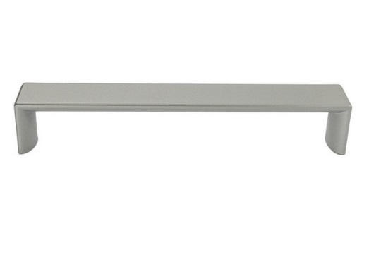 RUJZ DESIGN Fogantyú - 160 mm - 495.25 - Matt nikkel - Zamak fém ötvözet - Egy méretben gyártott fém bútorfogantyú
