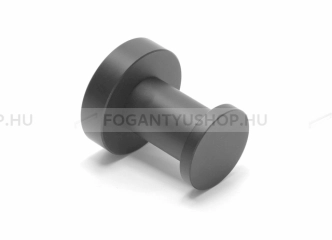 RUJZ DESIGN 40.008 Fogas, 45x40mm - 1 furatos - Szálcsiszolt szürke - Alumínium
