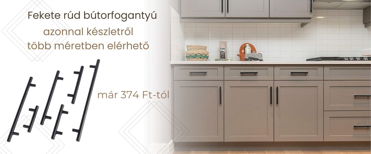 FEKETE FOGANTYÚ AZONNAL KÉSZLETRŐL!