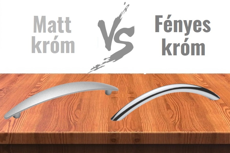 Matt króm vs. fényes króm - Mi a különbség?