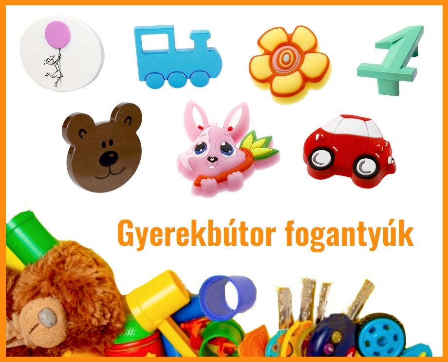 Gyerekbútor fogantyúk – Játékos kiegészítők a gyerekszobában