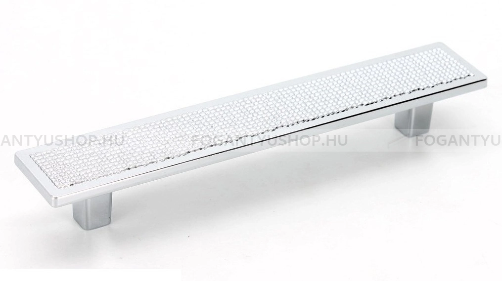 RUJZ DESIGN Bútorfogantyú - 516.30b - Ezüst inox (szálcsiszolt) SNiL - Zamak fém ötvözet - Több méretben gyártott fém bútorfogantyú