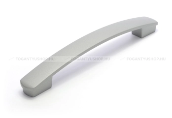 RUJZ DESIGN Bútor fogantyú - 160 mm - 386.20 - Ezüst inox (szálcsiszolt) - Zamak fém ötvözet