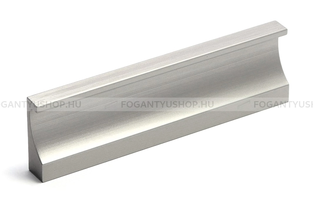 RUJZ DESIGN Bútor fogantyú - 531.24 - Szálcsiszolt nikkel NisatE - ABS műanyag - Több méretben gyártott fém bútorfogantyú