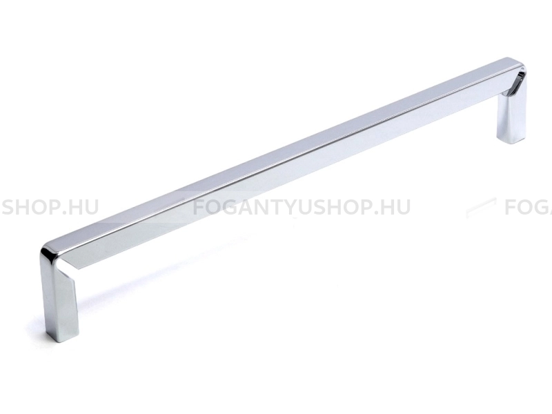 RUJZ DESIGN Bútor fogantyú - 574.10 - Fényes króm Cr - Alumínium - Több méretben gyártott fém bútorfogantyú