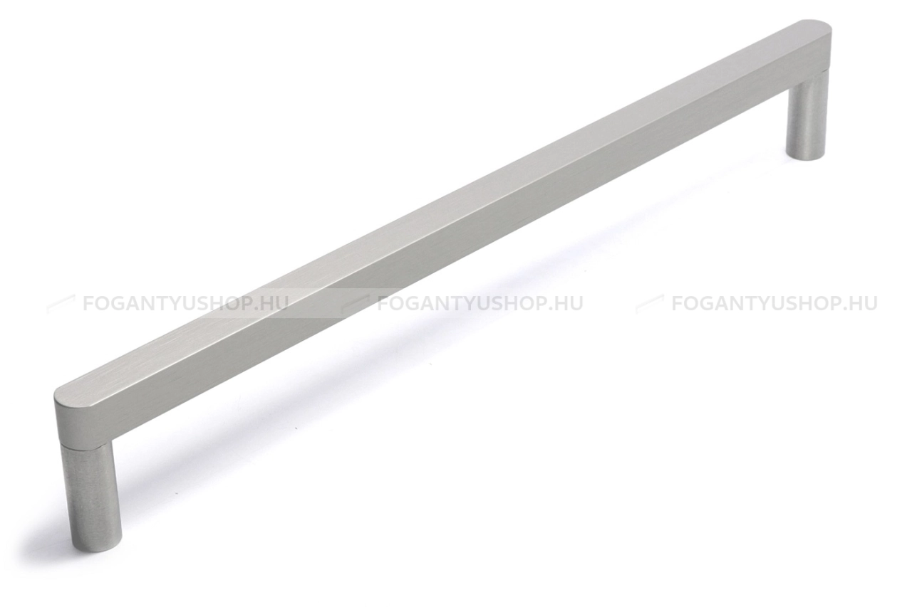RUJZ DESIGN Bútor fogantyú - 550.10 - Szálcsiszolt nikkel NisatE - Alumínium - Több méretben gyártott fém bútorfogantyú