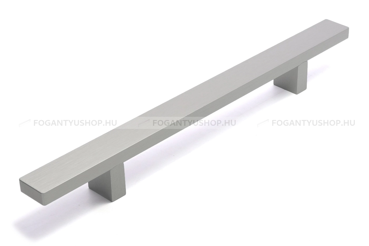 RUJZ DESIGN Bútorfogantyú - 561.20 - Ezüst inox (szálcsiszolt) SNiL - ABS műanyag - Több méretben gyártott fém bútorfogantyú
