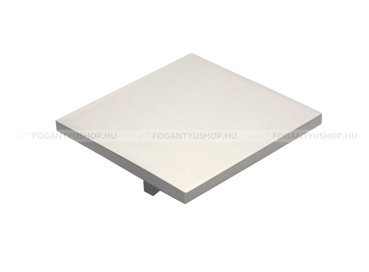 RUJZ DESIGN Gombfogantyú - 32 570.80 - furattáv 32 mm - Szálcsiszolt nikkel NisatE - ABS műanyag - Fém gombfogantyú, bútorgomb (szögletes, kerek)