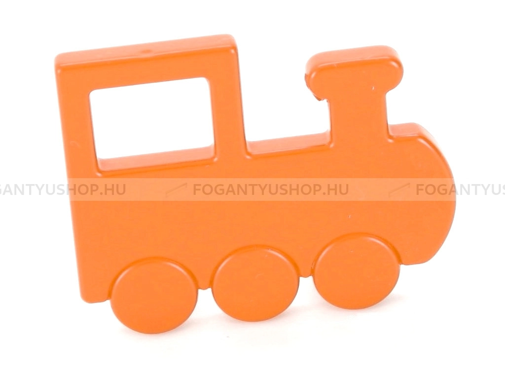 RUJZ DESIGN Fogantyú - Gyerek mozdony vonat 32 469.50 Narancssárga - furattáv 32 mm - Narancssárga oranzna1 - Farmer szövet - Színes gyerekbútor fogantyú