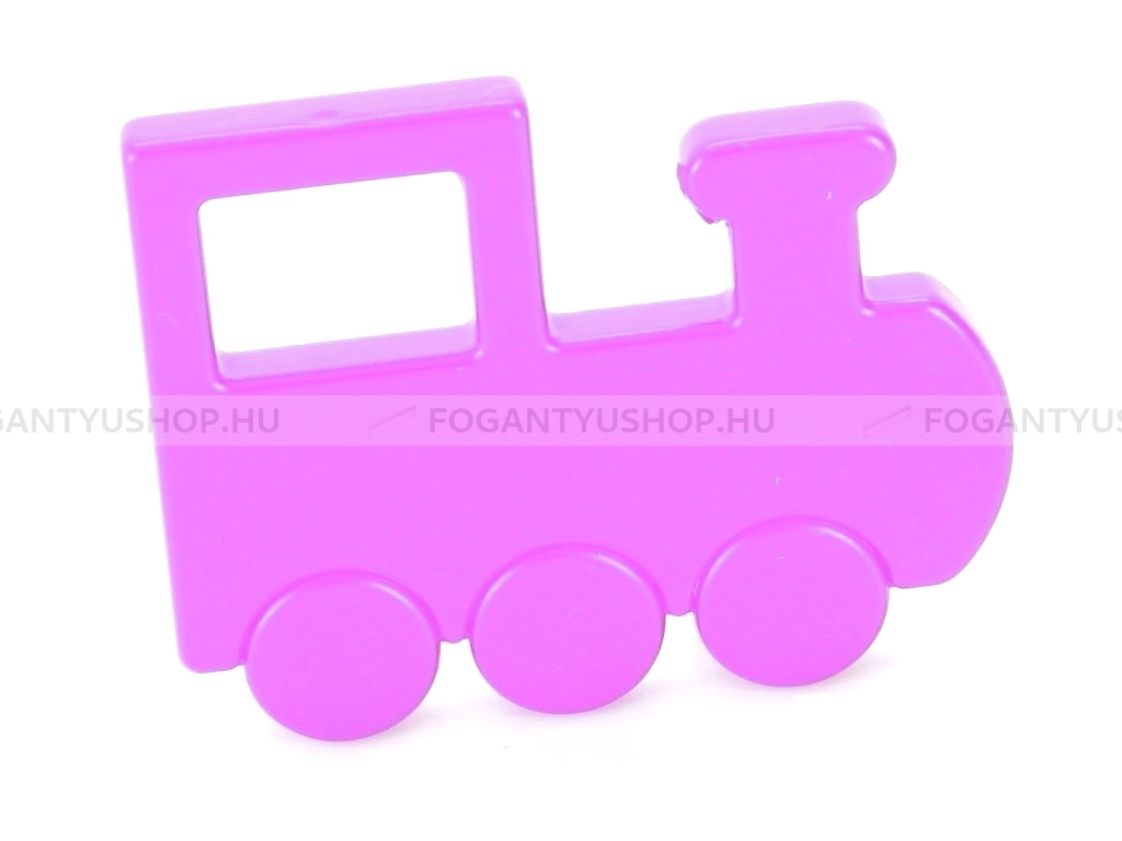 RUJZ DESIGN Bútor fogantyú - Gyerek mozdony vonat 32 469.50 Barbi lila - furattáv 32 mm - Barbi lila vijola barby - Farmer szövet - Színes gyerekbútor fogantyú