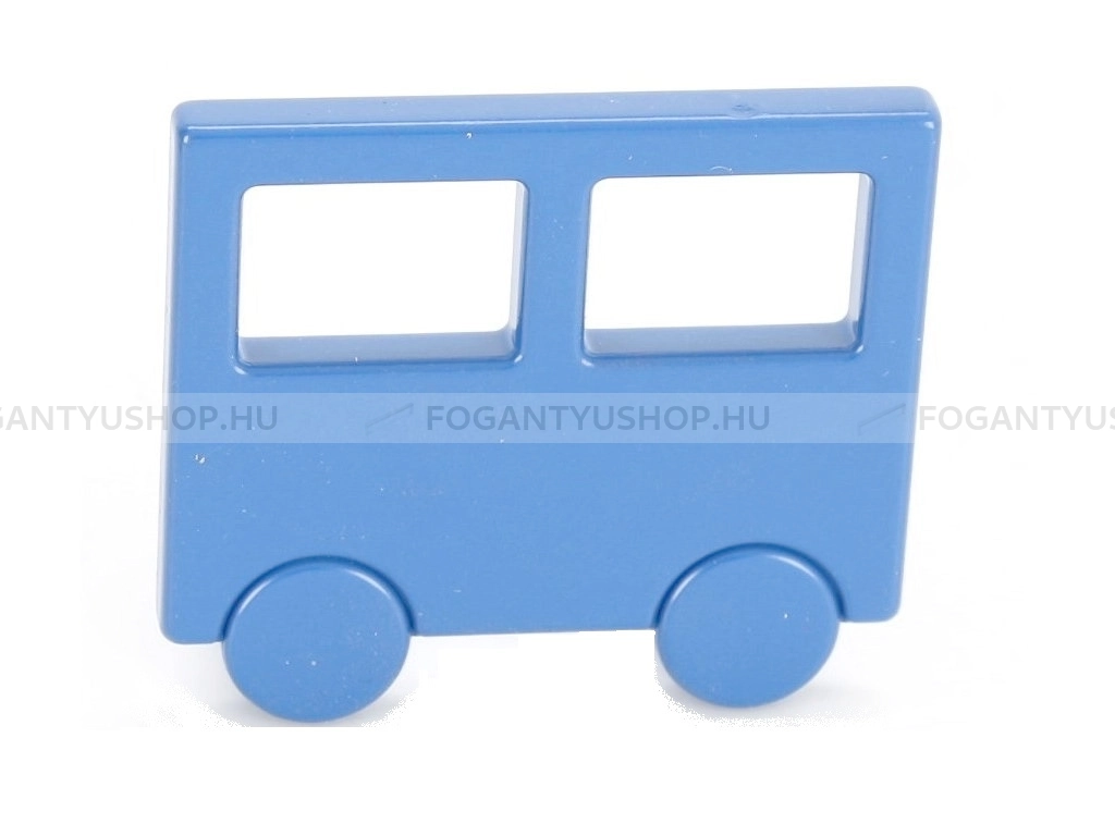RUJZ DESIGN Fogantyú - Gyerek vonatkocsi vagon 32 470.50 Barbi - furattáv 32 mm - Barbi kék modra barby - Farmer szövet - Színes gyerekbútor fogantyú