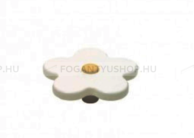 RUJZ-DESIGN-Fogantyu---816.70---Aluminium---Feher---Citromsarga---Szines-gyerekbutor-fogantyu