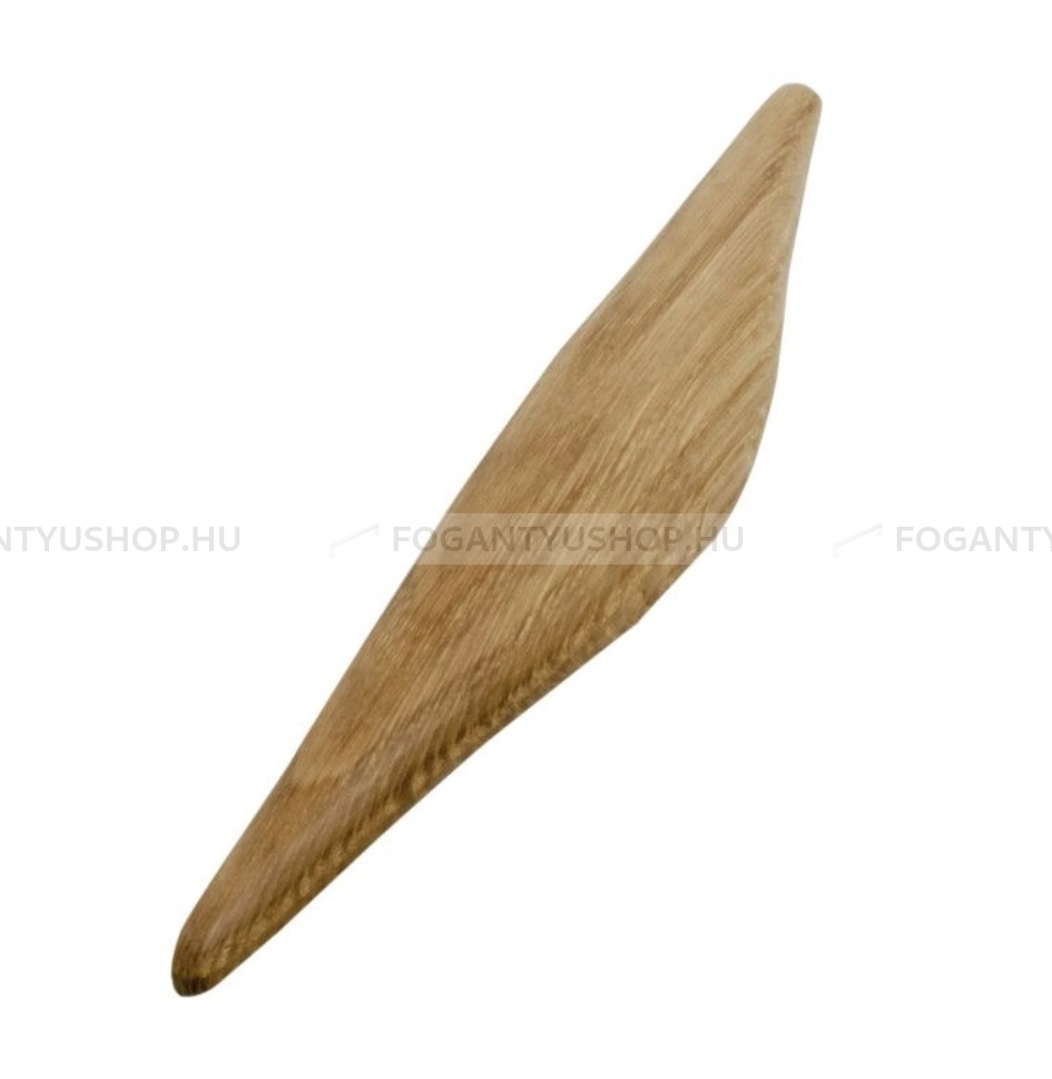 FURNIPART Bútorfogantyú - MANTA WOOD 160 Tölgyfa - furattáv 160 mm - Lakkozott tölgy 052 - Fa bútorfogantyú