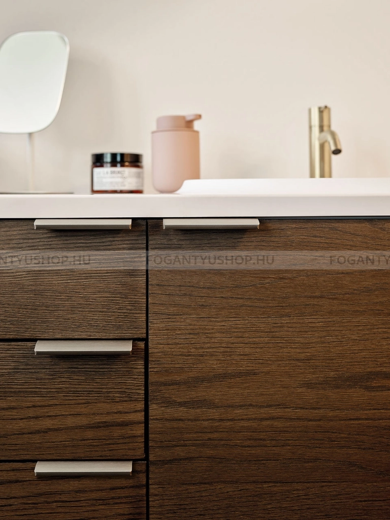 FURNIPART-Fogantyu-EDGE-STRAIGHT---Ezust-inox-(szalcsiszolt)---Butorajto-elere-ultetheto-fem-fogantyu
