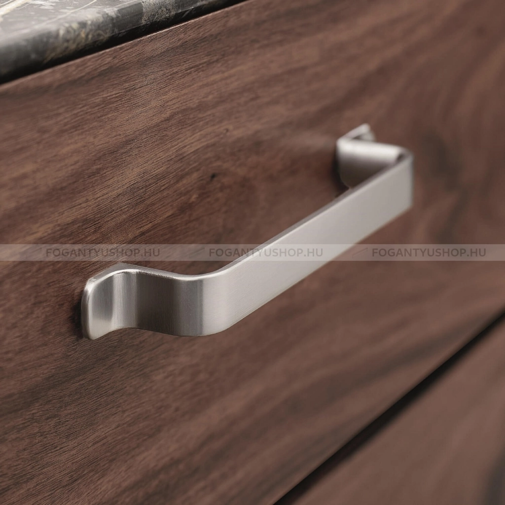 FURNIPART---Fogantyu---RIO---Ezust-inox-(szalcsiszolt)---Tobb-meretben-gyartott-fem-butorfogantyu