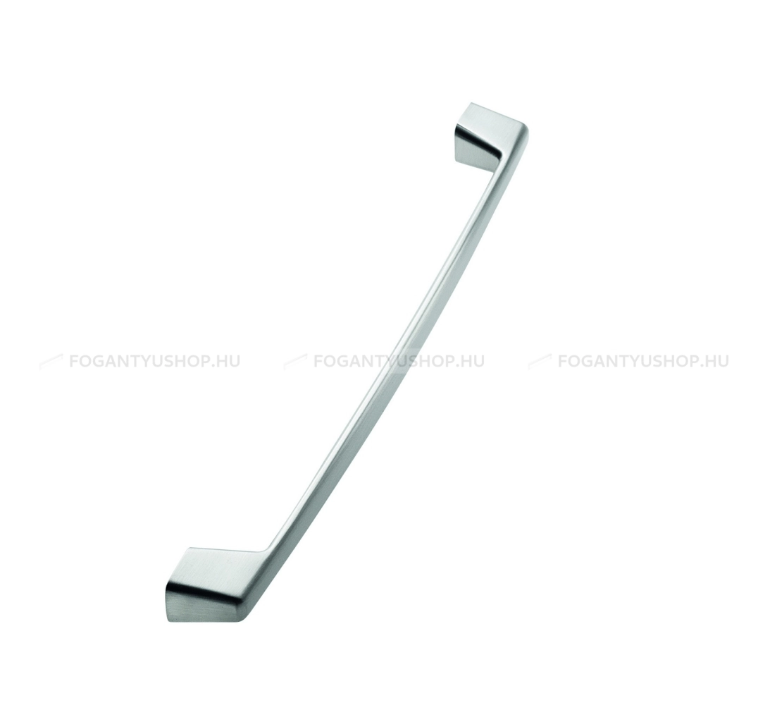 FURNIPART Bútor fogantyú - CAR - Ezüst inox (szálcsiszolt) SNiL - Zamak fém ötvözet - Több méretben gyártott fém bútorfogantyú