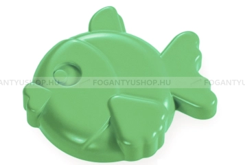 RUJZ DESIGN Gyerek fogantyú hal, halacska - 1 furatos - 843.22 - Barbi zöld - Műanyag