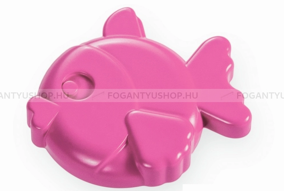 RUJZ DESIGN Bútorfogantyú - Gyerek hal halacska 843.22 Barbi lila - 1 furatos - Barbi lila vijola barby - Farmer szövet - Mesefigurás, állatos gyerekbútor fogantyú