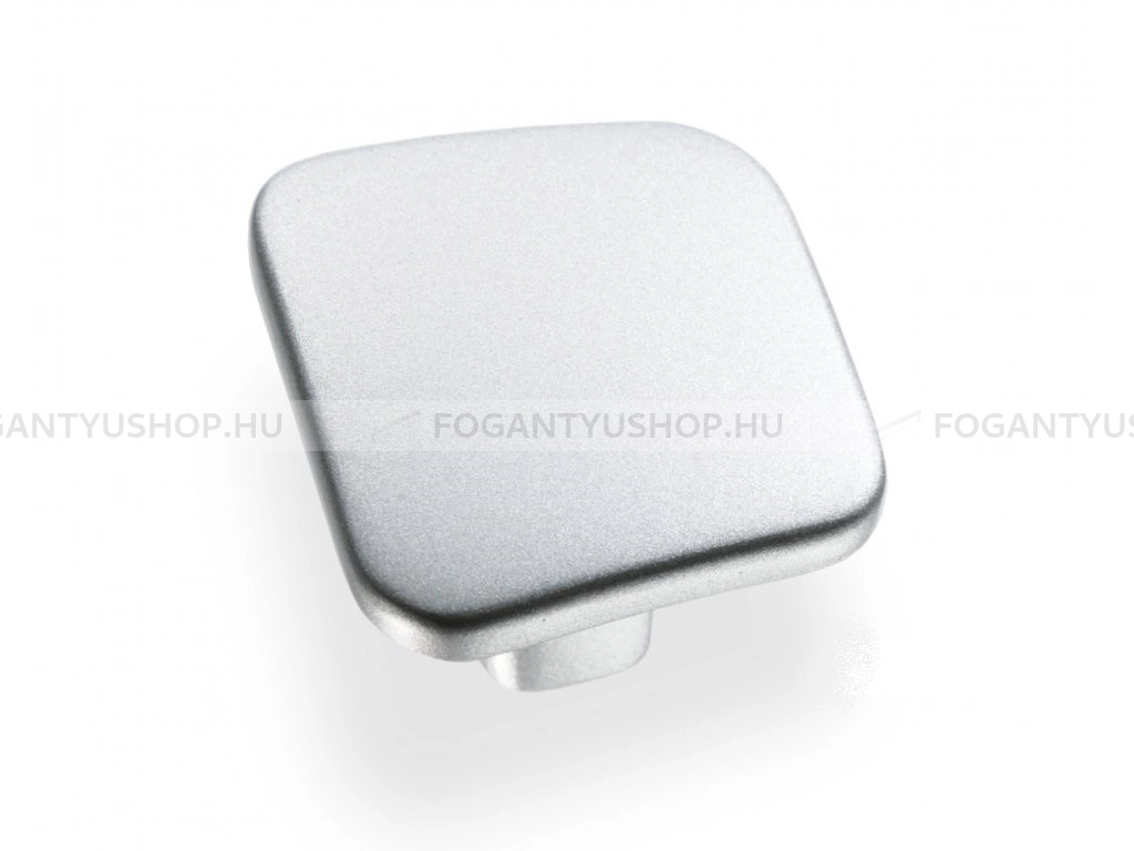 RUJZ-DESIGN-Fogantyu---590.01---Ezust-inox-(szalcsiszolt)---Butor-fem-gombfogantyu-(szogletes-kerek)