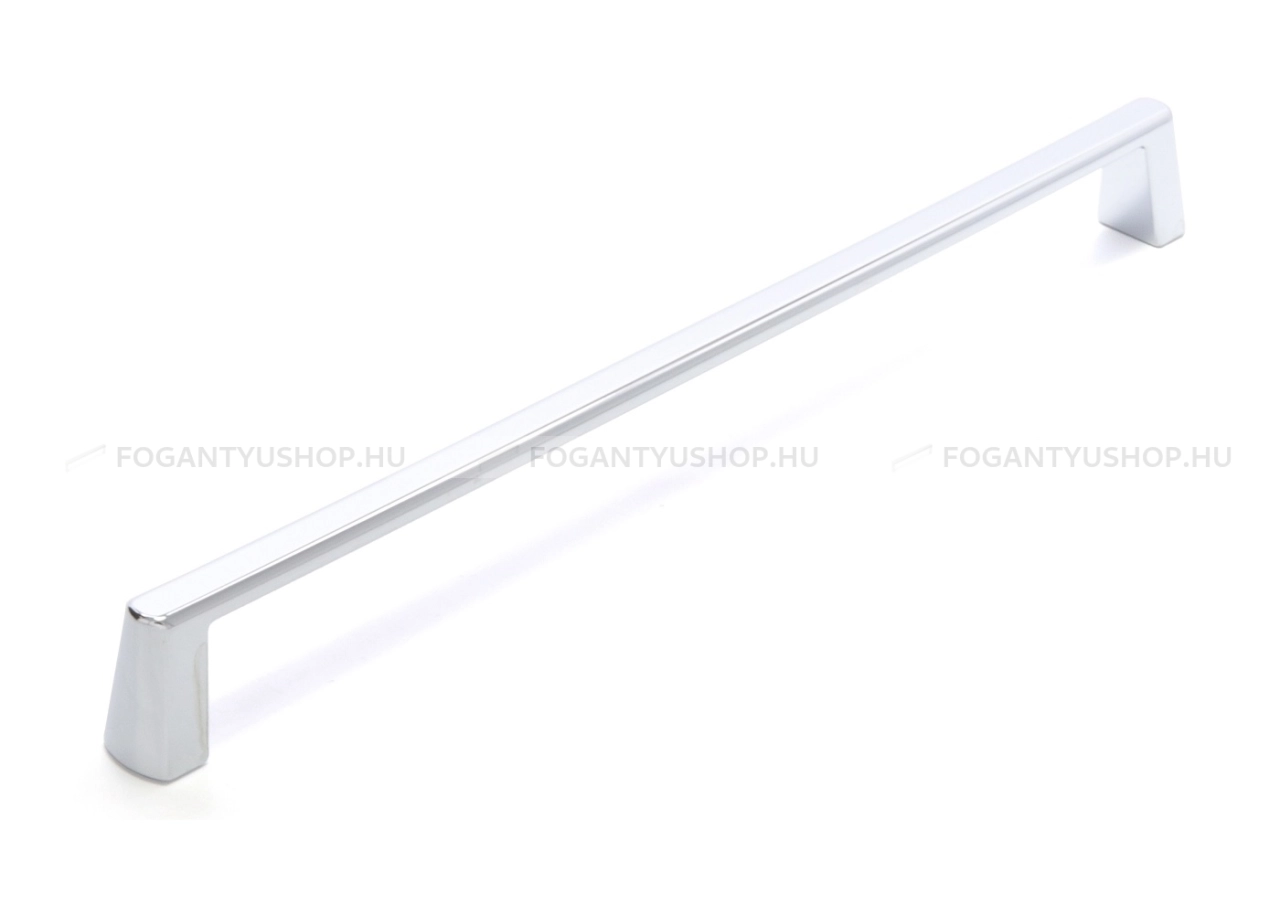 RUJZ DESIGN Bútorfogantyú - 587.25 - Fényes króm Cr - Zamak fém ötvözet - Több méretben gyártott fém bútorfogantyú