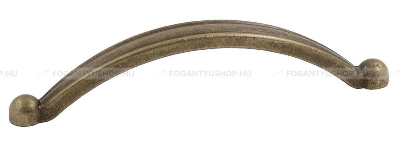 SCHWINN Bútorfogantyú - 2232 - Antik patina barna  - Zamak fém ötvözet - Klasszikus, vintage, antik fém bútorfogantyú