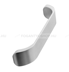FURNIPART Bútor fogantyú RADIUS - 160 mm - Ezüst inox (szálcsiszolt) - Zamak fém ötvözet