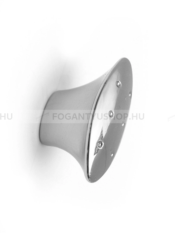 RUJZ DESIGN Bútorgomb - 175.16 - 1 furatos - Fényes króm Cr - Zamak fém ötvözet - Fém gombfogantyú, bútorgomb (szögletes, kerek)