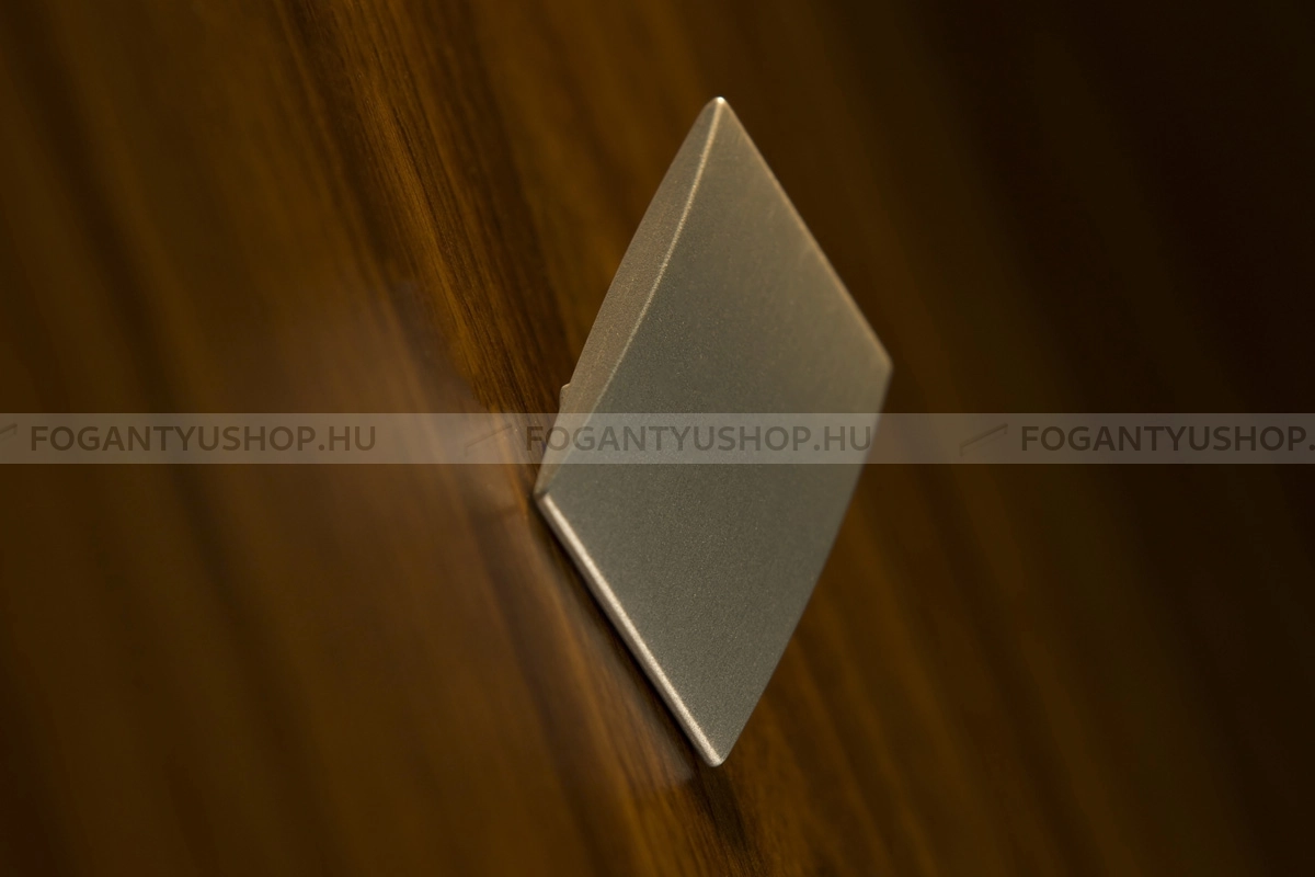 RUJZ DESIGN Fogas - ON 2100 - Ezüst inox (szálcsiszolt) SNiL - Zamak fém ötvözet - Egy akasztós fogas