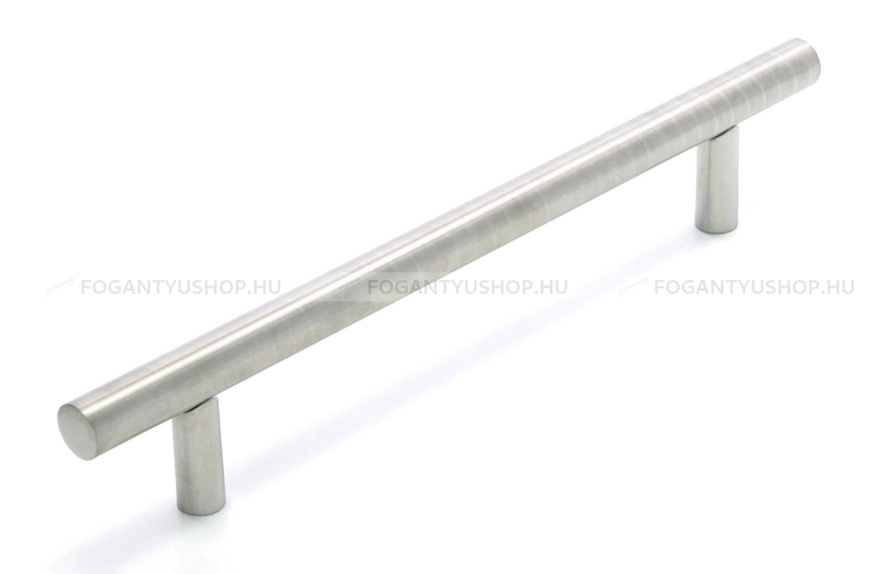 RUJZ DESIGN Fogantyú - 208.10b - Szálcsiszolt nikkel NisatE - Zamak fém ötvözet - Több méretben gyártott fém bútorfogantyú