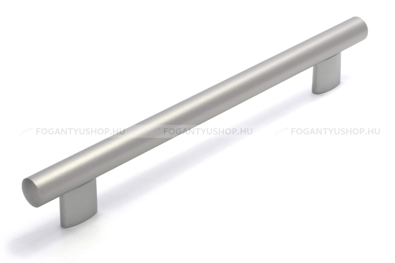 RUJZ DESIGN Bútorfogantyú - 242.13 NisatE SNiL NisatE SNiL NisatE SNiL - Szálcsiszolt nikkel NisatE, Ezüst inox (szálcsiszolt) SNiL - Zamak fém ötvözet - Több méretben gyártott fém bútorfogantyú