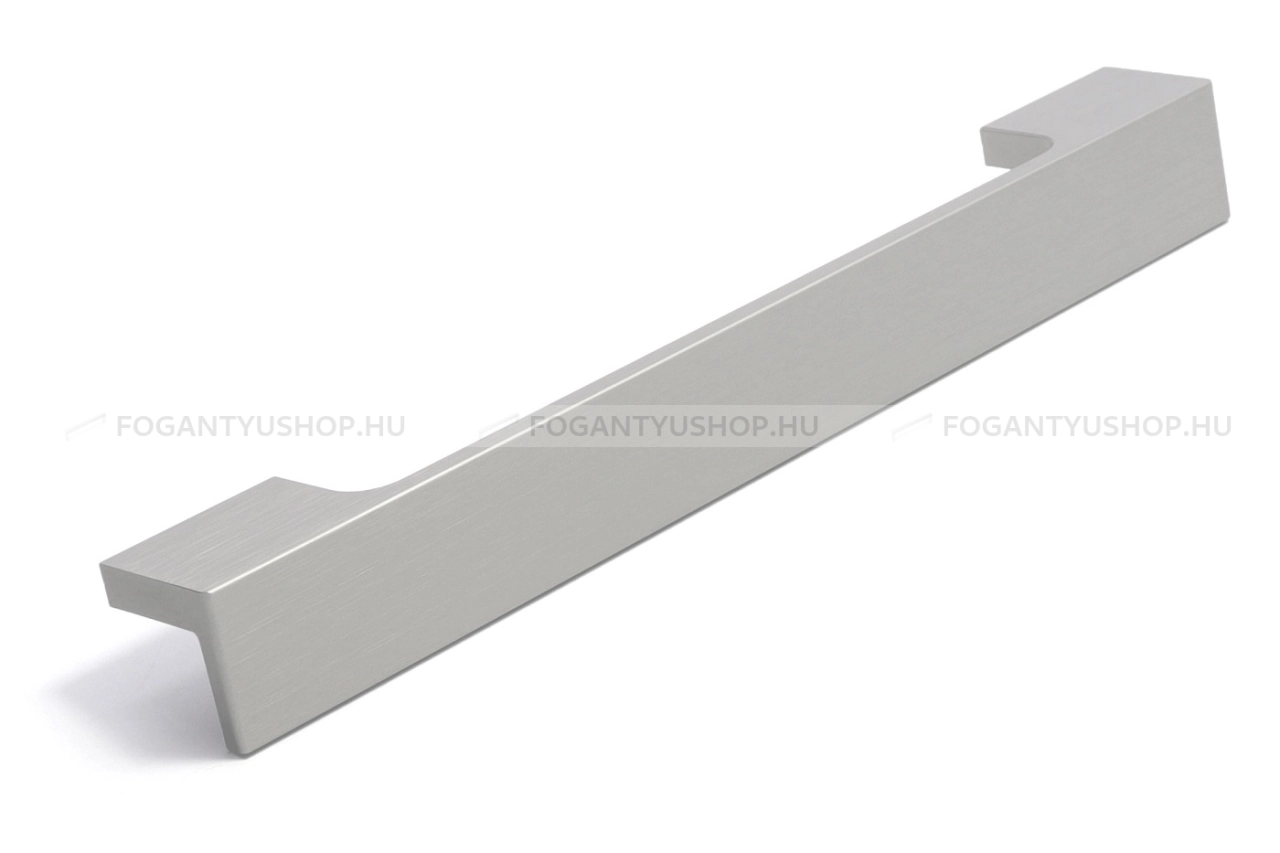 RUJZ DESIGN Bútorfogantyú - 534.25 - Szálcsiszolt nikkel NisatE - Alumínium - Több méretben gyártott fém bútorfogantyú