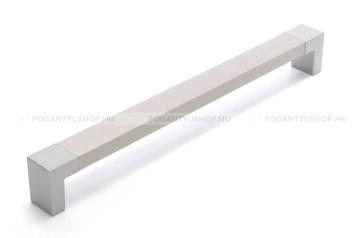 RUJZ DESIGN Bútor fogantyú - 347.20 - Szálcsiszolt nikkel - Ezüst inox (szálcsiszolt) - Zamak fém ötvözet - Alumínium