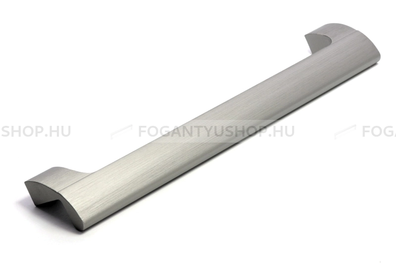 RUJZ DESIGN Bútor fogantyú - 426.25 - Szálcsiszolt nikkel NisatE - ABS műanyag - Több méretben gyártott fém bútorfogantyú