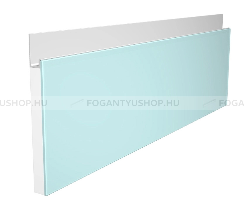 RUJZ DESIGN Fogantyú - us 2139 - Alumínium - Bútorajtó élébe marható, süllyeszthető fém fogantyú