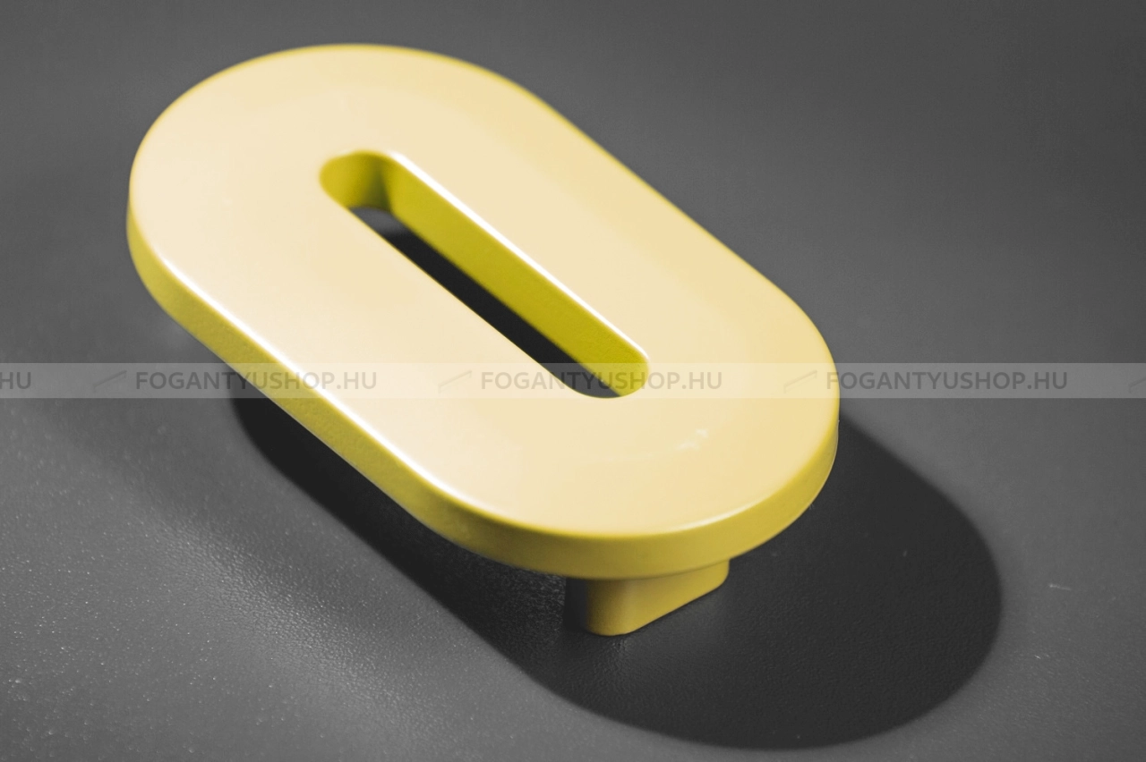 RUJZ DESIGN Bútorfogantyú - Gyerek szám 0 számjegy 64 600.00 Barbi - furattáv 64 mm - Barbi sárga rumena barby - Farmer szövet - Színes gyerekbútor fogantyú