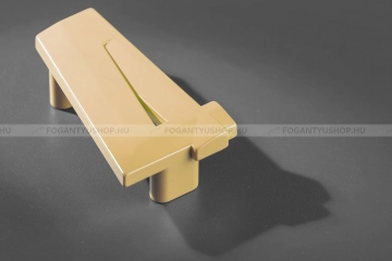 RUJZ DESIGN Fogantyú - 64 mm - 600.04 - Barbi sárga - Műanyag