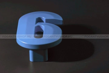 RUJZ DESIGN Fogantyú - 64 mm - 600.06 - Barbi kék - Műanyag