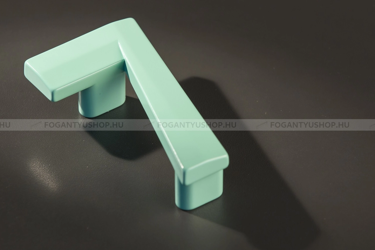 RUJZ DESIGN Fogantyú - Gyerek szám 7 számjegy 64 600.07 zelena barby zelena barby zelena barby - furattáv 64 mm - Barbi zöld zelena barby - Műanyag - Színes gyerekbútor fogantyú