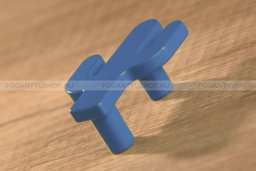 RUJZ DESIGN Fogantyú - 32 mm - 471.55 - Barbi kék - Műanyag