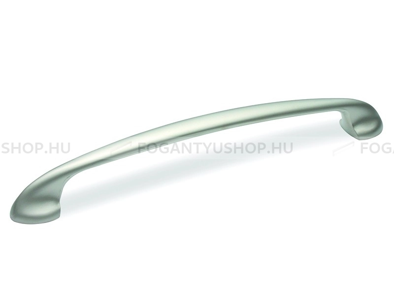 RUJZ DESIGN Fogantyú - 160 268.12 - furattáv 160 mm - Ezüst inox (szálcsiszolt) SNiL - Zamak fém ötvözet - Egy méretben gyártott fém bútorfogantyú