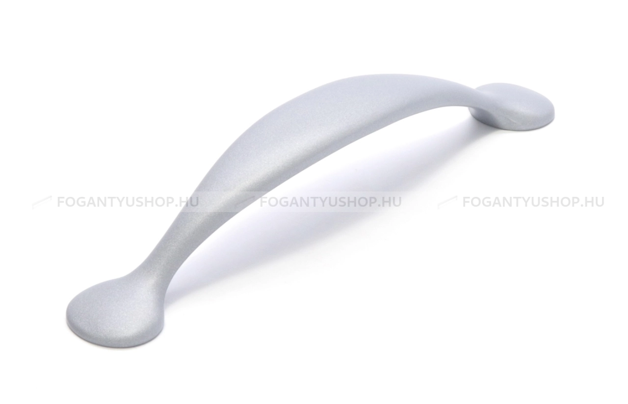 RUJZ DESIGN Bútorfogantyú - 128 269.22 - furattáv 128 mm - Matt króm MCrL - Zamak fém ötvözet - Egy méretben gyártott fém bútorfogantyú