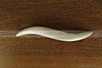 RUJZ DESIGN Bútor fogantyú - 128 mm - 281.18 - Ezüst inox (szálcsiszolt) - Zamak fém ötvözet