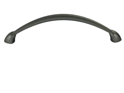 RUJZ DESIGN Fogantyú - 128 mm - 283.10 - Fekete - Zamak fém ötvözet - Egy méretben gyártott színes fém bútorfogantyú