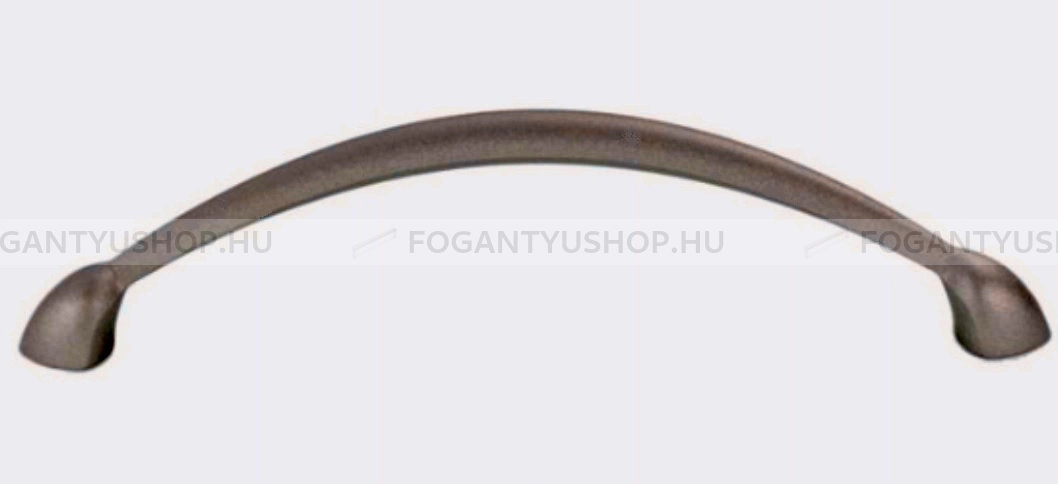 RUJZ DESIGN Fogantyú - 128 283.10 - furattáv 128 mm - Antik patina barna MsPatL - Zamak fém ötvözet - Klasszikus, vintage, antik fém bútorfogantyú