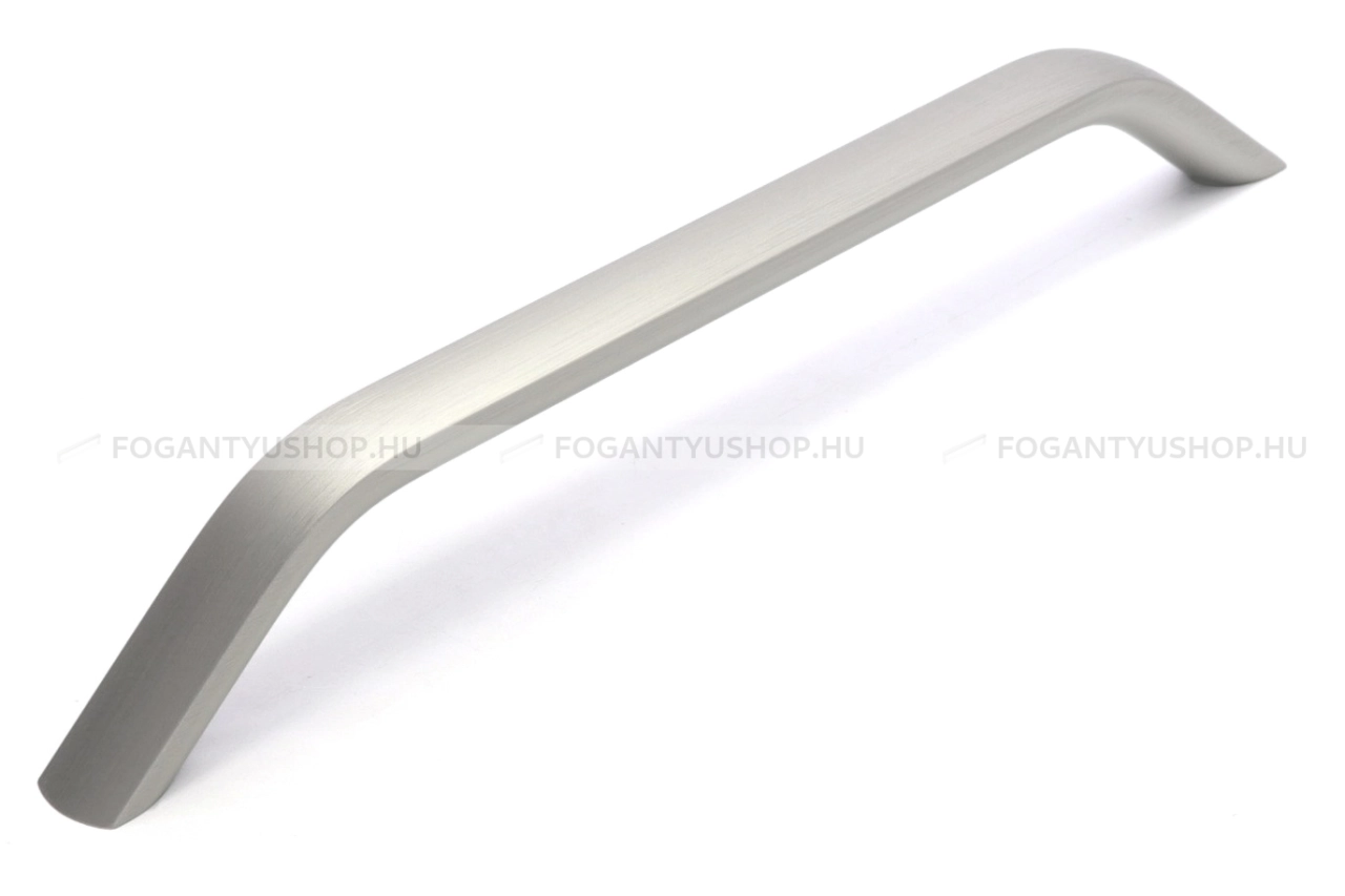 RUJZ DESIGN Bútor fogantyú - 614.16 - Szálcsiszolt nikkel NisatE - ABS műanyag - Több méretben gyártott fém bútorfogantyú