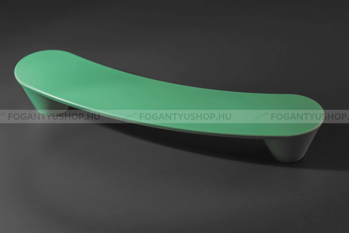 RUJZ-DESIGN-Fogantyu---599.30---Barbi-zold---Szines-feluletu-muanyag-butorfogantyu